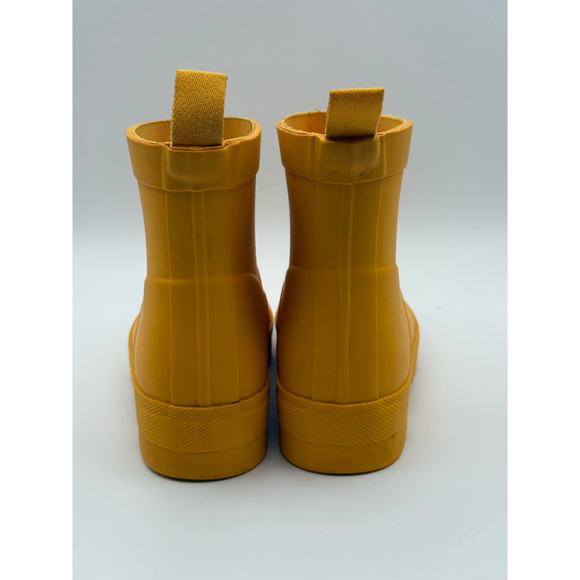Hunter Kids Yellow Rain Boots US 2/3 - Picture 12 of 16